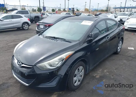 2016 Hyundai Elantra Se из США, поврежденный, VIN 5NPDH4AE5GH747246